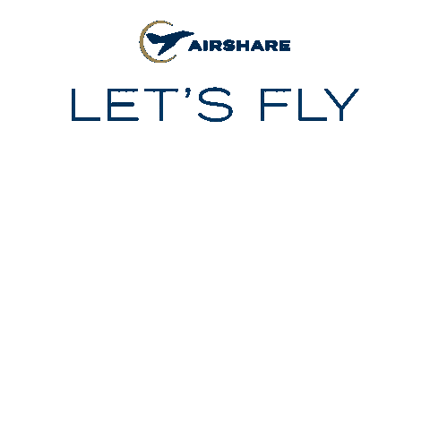 FlyAirshare giphyupload travel fly airplane Sticker