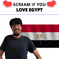 Egypt Flag Sticker