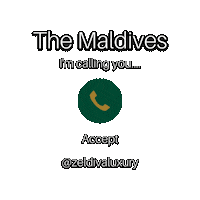 Zeldivaluxury Sticker by Zeldiva Maldives