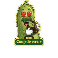 evivenutrition snack pickle coupdecoeur evive Sticker