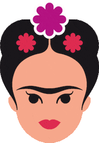 Frida Kahlo Surrealism Sticker by SCHIRN Kunsthalle Frankfurt