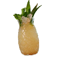 denadacantina drink cocktail happy hour pineapple Sticker
