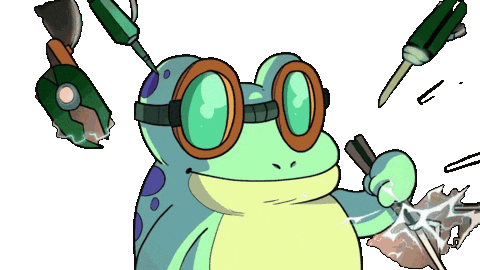 Electricity Cooking Sticker by Croakey