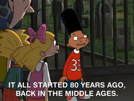 hey arnold nicksplat GIF