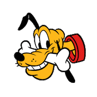 Disney Pluto Dog Sticker by Harveys Seatbelt Bag