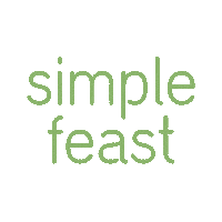 SimpleFeast food simple feast hungry for change Sticker