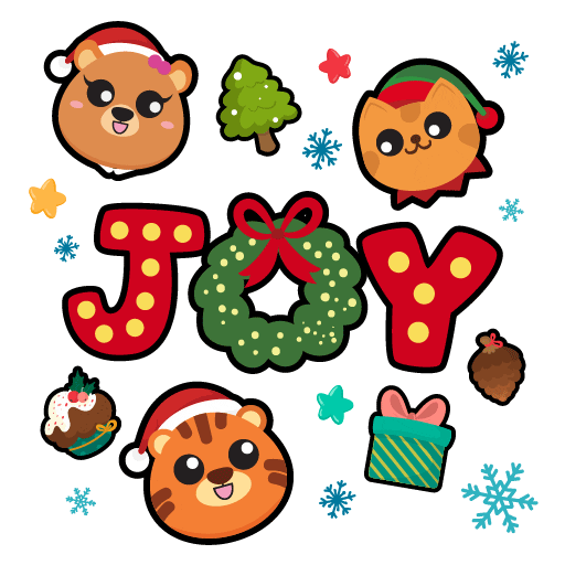 Joy Terrythetiger Sticker by BerjayaTimesSquare