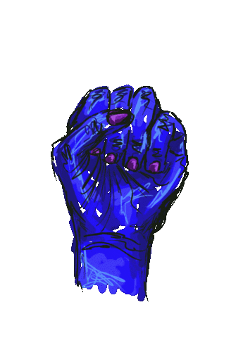 haanaid giphyupload dog power phone Sticker