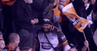 celebrate GIF by Wests Tigers