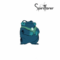 thunderlotusgames video games frog 2d spiritfarer GIF
