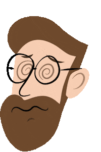 TheLucasHyland cartoon lucas 50s confuse Sticker