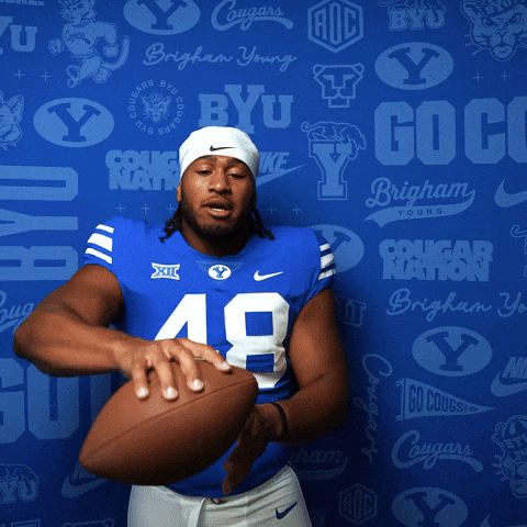 College Football Go Cougs GIF by BYU Cougars