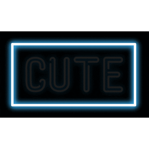 Neon Turquoise Sticker by AllWriteByMe