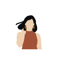 Friends Woman Sticker by That Clay Girl Co.