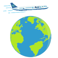Travel Mood Sticker by Azul Linhas Aéreas Brasileiras