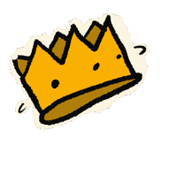 Kral Sticker by Bitti Gitti