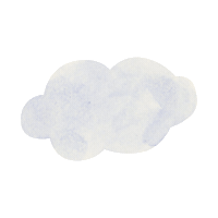 Cloud 雲 Sticker by colorfulrat