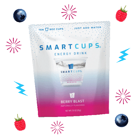 SmartCups tech energy technology caffeine Sticker