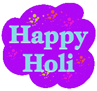 Holi Festival India Sticker