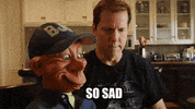 sad bubba j GIF by Jeff Dunham
