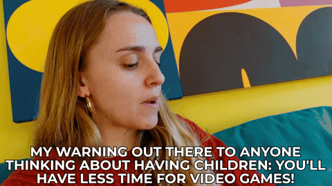 Video Games Children GIF by HannahWitton