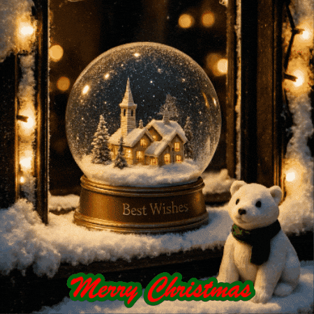 Merry Christmas Winter GIF by MidwestHubTV