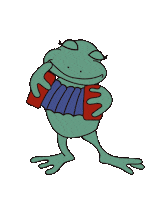 Frog Musik Sticker by Schnullerbande_goes_camping