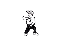 Hiphop Breaking Sticker by Brako