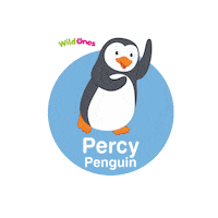 Penguin Teething Sticker by Brush-Baby