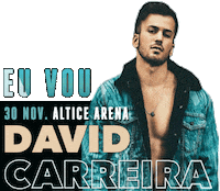 David Carreira Sticker by Sony Music pt