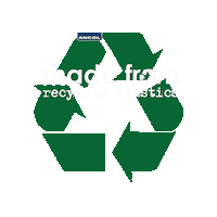 Ancolpetproducts cat dog plastic recycled Sticker