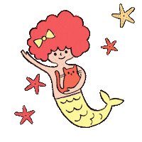 Girl Sea Sticker by Kira