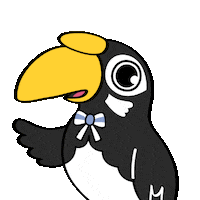 Happy Follow Me Sticker by Otah & Friends