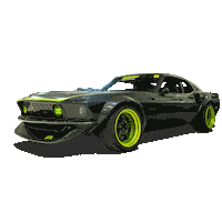Ford Mustang Sticker by Vaughn Gittin Jr Motorssports, LLC