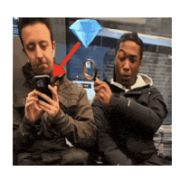 Inspecting Hidden Gem Sticker