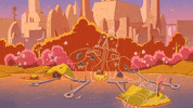 sunset bravest warriors GIF by Cartoon Hangover