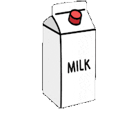 Milk Cow Sticker by caracaraNYC