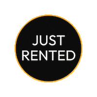 Justrented Sticker by Interinvestments Realty
