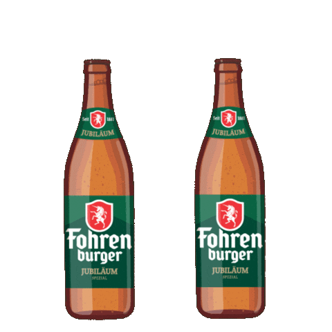 Cheers Zum Wohl Sticker by Fohrenburger