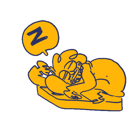 Sweet Dreams Sleep Sticker by Guarnaboy