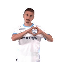 Ligue 1 Football Sticker by Olympique de Marseille