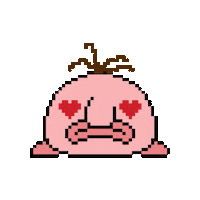 Love It Hearts Sticker