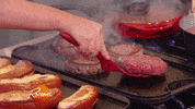 hot dog burger GIF by Rachael Ray Show