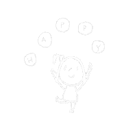 Happy Sticker