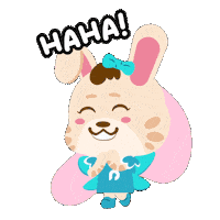 Rabbit Deer Sticker by Accurate Indonesia