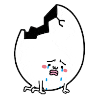 Sad Falling Apart Sticker by Minto Inc.