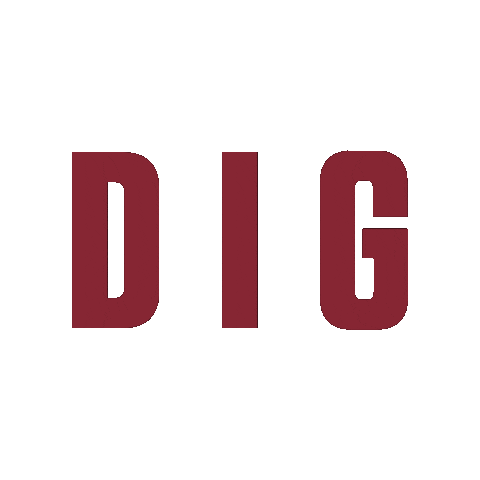 Broncos Volleyball Dig Sticker by Santa Clara Broncos