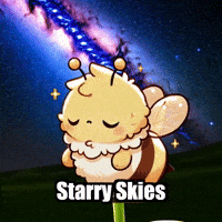 Starry Skies Stars GIF by Beelightened