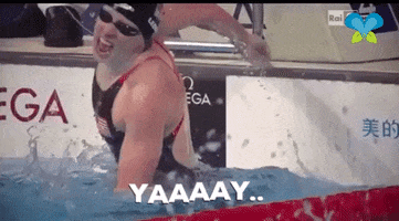 Katie Ledecky Swimming GIF by Imaginal Biotech