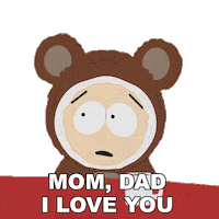 I Love You Parenting Sticker by South Park